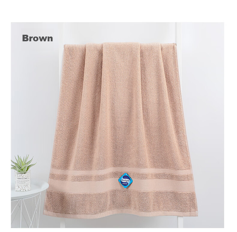 Grace AAA-Grade Antibacterial Bath Towel, Pure Cotton, for Men And Women, Quick-Drying Absorbent Sports Towel, Combed Cotton Wrap Towel 14