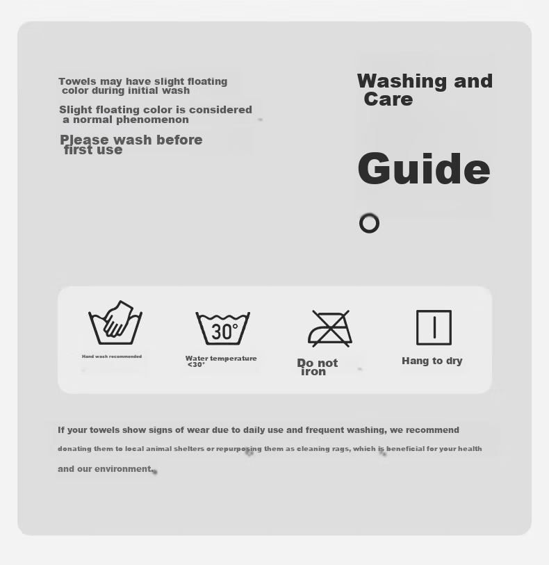 MINISO Hair Drying Cap, 5A Antibacterial, Absorbent, Quick-Drying, Hair Towel, Head Wrap, Shower Cap, Hair Drying Towel, Blue 17