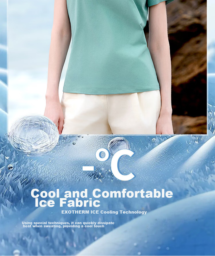 NORTHLAND Women's Sun Protection Polo Shirt with Collar, Outdoor Breathable Quick-Dry Comfortable Cool-Feeling Solid Color Versatile POLO Shirt for Wome 6