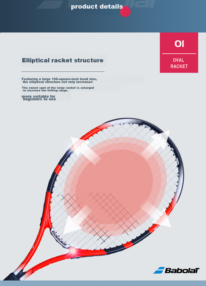 Babolat Tennis Racket for Men And Women, Adult Beginners, Single-Player Tennis Rebound Trainer [Pre-Strung] 6