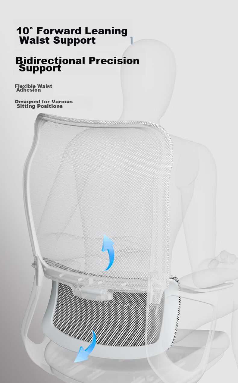 Loctek Computer Chair, Executive Chair YH71Pro, Ergonomic Chair, Office Chair, Comfortable Home Use, Reclining 3