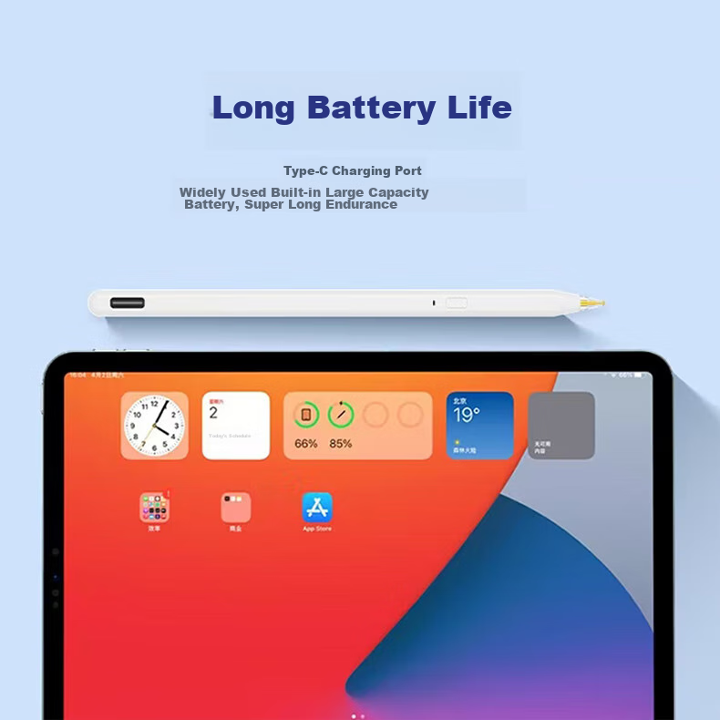 KOVOL [Compatible with Phones And Tablets] Upgraded Three-In IPad Capacitive Stylus, Mobile Touch Pen, Tablet Writing Pen, Computer Touchscreen Compatible for Apple, Huawei, Xiaomi, Gaming And Drawing 4