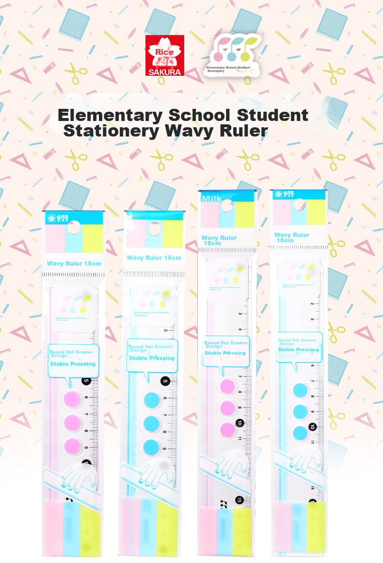 SAKURA Student Triangle Ruler Set of 2 Pieces, Suitable for College Entrance Exams, High School Exams, And Daily Study, Universal Triangle Ruler Set 1