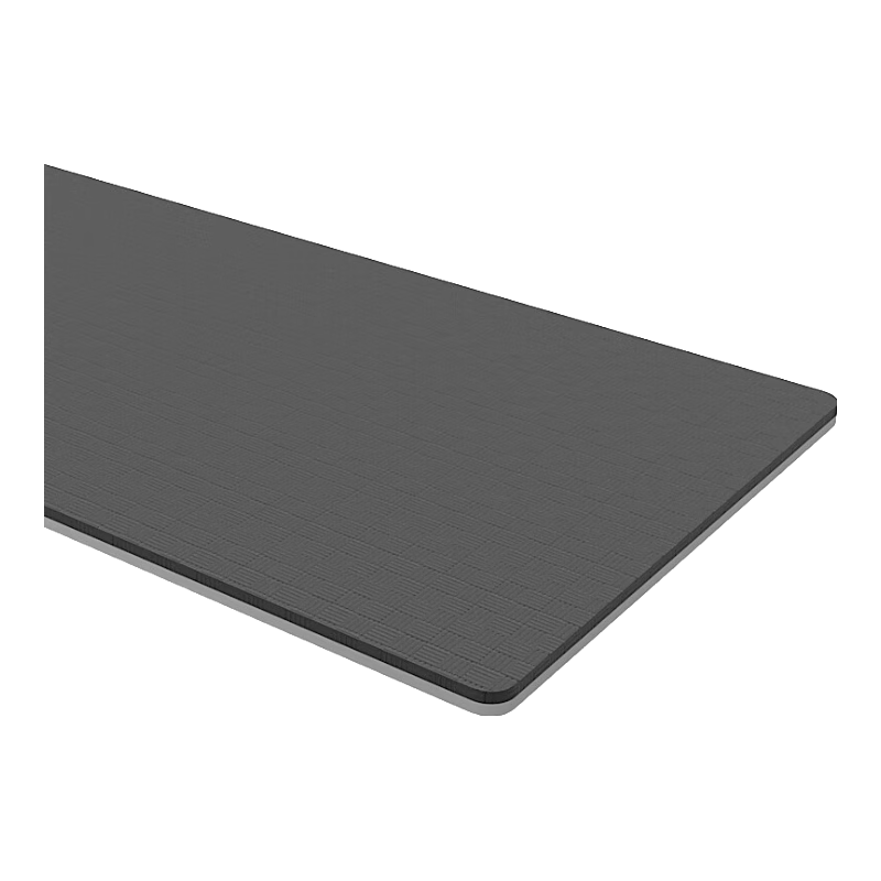 Treadmill Mat, Soundproof Mat, Shock-Absorbing Mat, Thickened Aerobics Mat, Fitness Non-Slip Floor Mat, 1750*800*20mm, Black And Gray