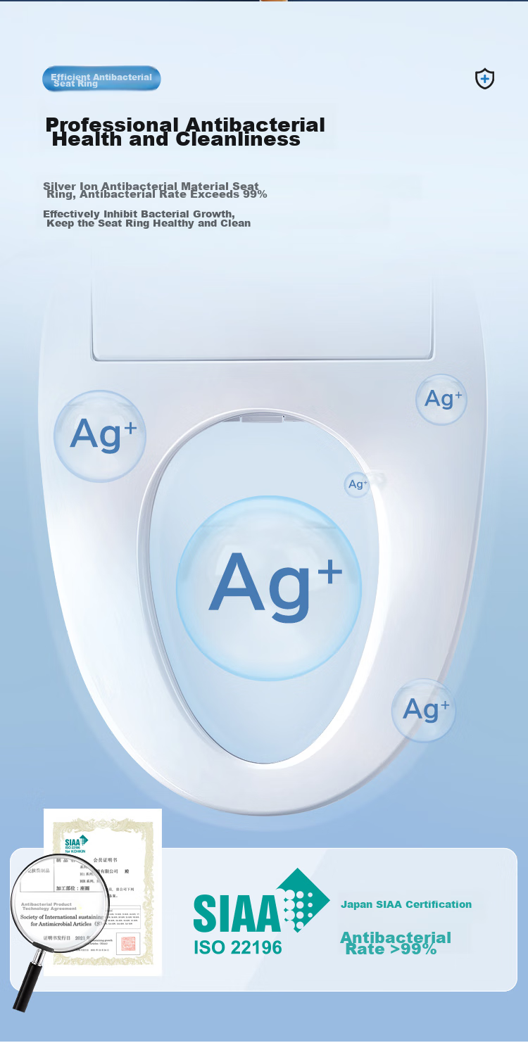 Haier Intelligent Toilet Seat, Instant Heating Warm Air Series, Electric Heated Toilet Ring, Fully Automatic Toilet Cover, V-168Plus2.0 10
