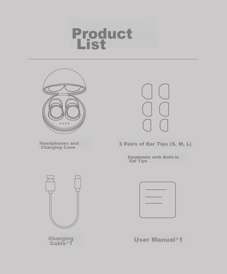 EMEY Bluetooth Headphones, Wireless Bluetooth, Sports Music Gaming Earphones, In-Ear Noise-Cancelling Headphones with Long Battery Life, Compatible with Apple Xiaomi Huawei Phones, T5 Basketball Model 18