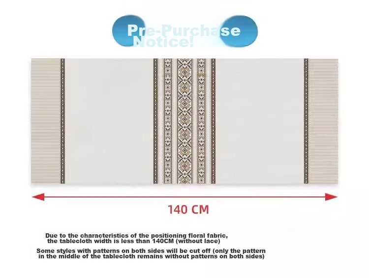 Ali Tablecloth, Waterproof, Oil-Proof, Scald-Proof, High-End Feel, Coffee Table Mat, Table Pad, PVC Dining Table Mat, Mediterranean Style, 1.2*1.6 1