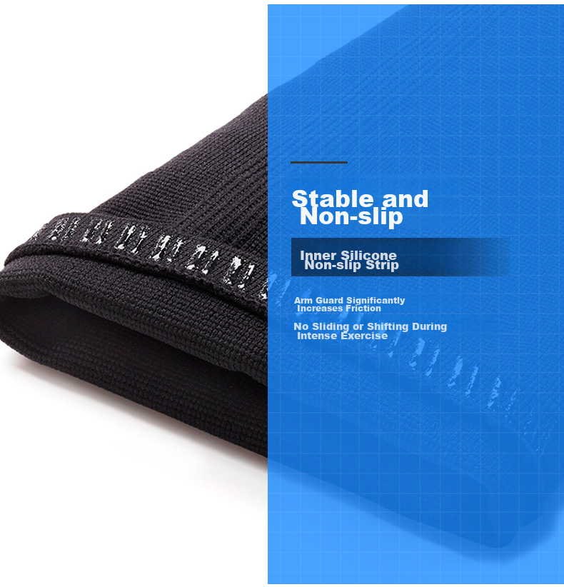 LP 668R1 Sports Arm Sleeve, Highly Breathable, for Fitness, Basketball, Tennis, Elbow Protection, Non-Slip, Full Arm Length, Protective Cover, M 7