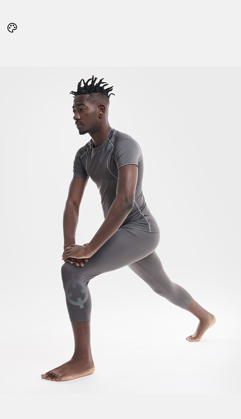 RIGORER Basketball Compression Shorts, Fitness Leggings for Men, Tight-Fitting Base Layer Pants, Training Running Gym Sports Long Pants for Me 15
