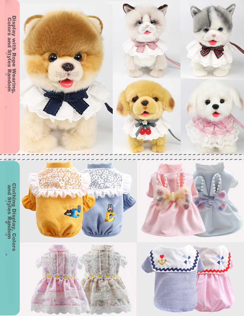 Tiantianwang Milk Drinking Pomeranian Dog Children's Toy for Girls And Boys Aged 3-6, Smart Robot Dog Educational Toy Birthday Gift Box 1