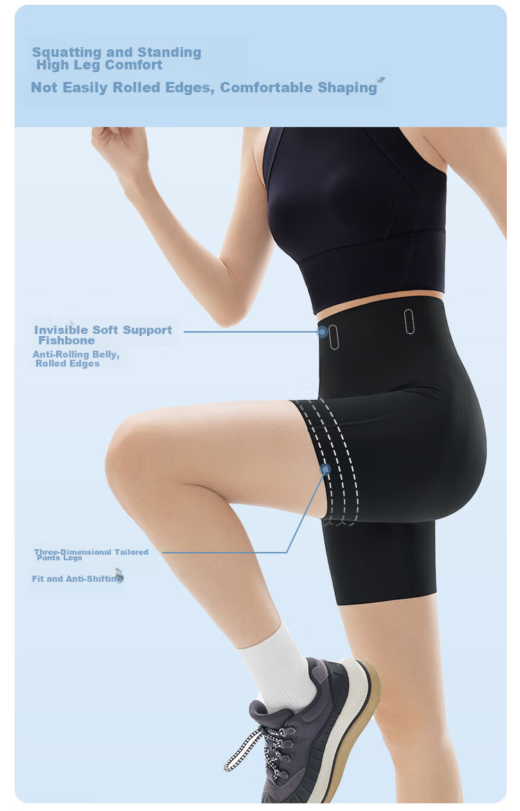 Beneunder Women's High-Waisted Shapewear Underwear, Tummy Control, Butt-Lifting, Waist-Slimming, Tummy-Reducing Safety Shorts 14