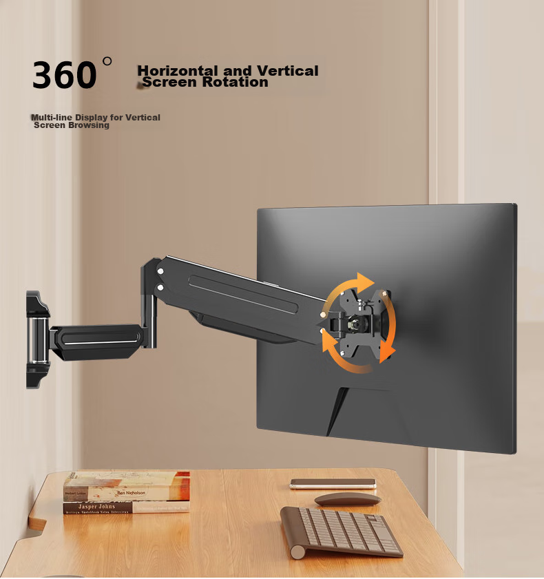 Zhiercheng Monitor Stand, Dual Screen 17-32 Inches, Top And Bottom Dual Screen Left And Right Dual Screen Computer Stand, Monitor Desktop Screen Bar-Shaped Stand [77cm Column] 9
