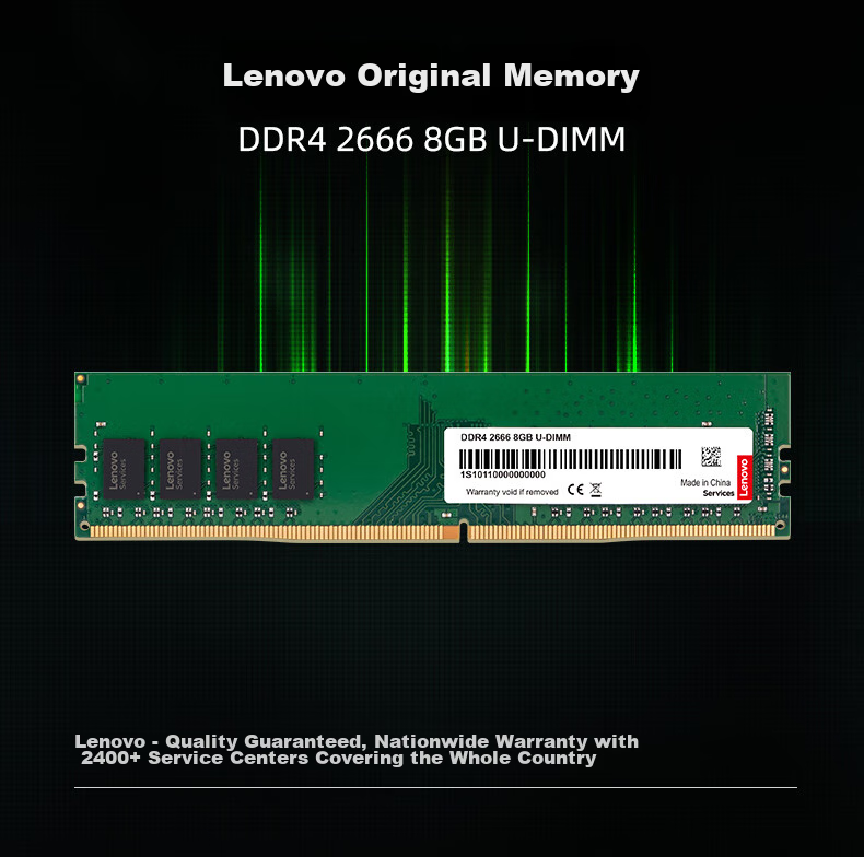 Lenovo 8GB DDR4 2666 Desktop Memory Module 1