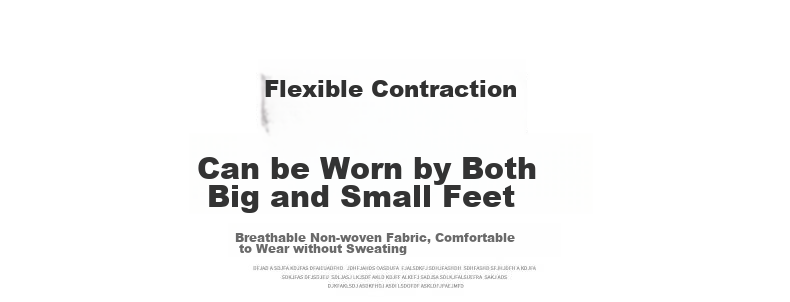 BWNK Disposable Shoe Covers, Non-Woven Fabric Shoe Covers [100 Pieces], Foot Covers, Thickened Breathable Enlarged Dust-Proof Non-Slip Wear-Resistant One Size Fits All 7