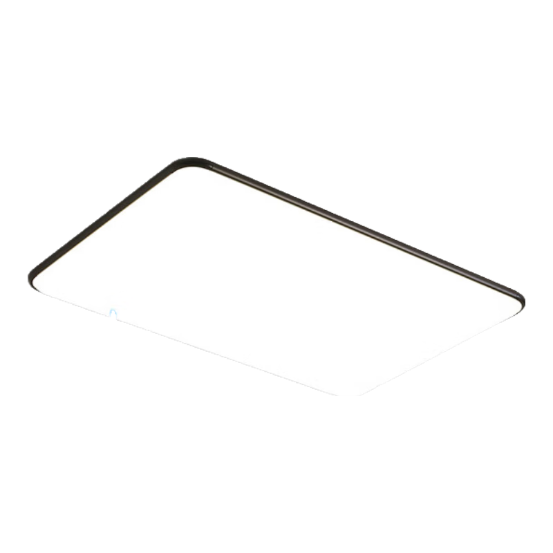 Huipujinggong Living Room Ceiling Light LED Lamp Bedroom Modern Minimalist Dining Room Lighting Fixture 90*60cm Three-Color Remote Control