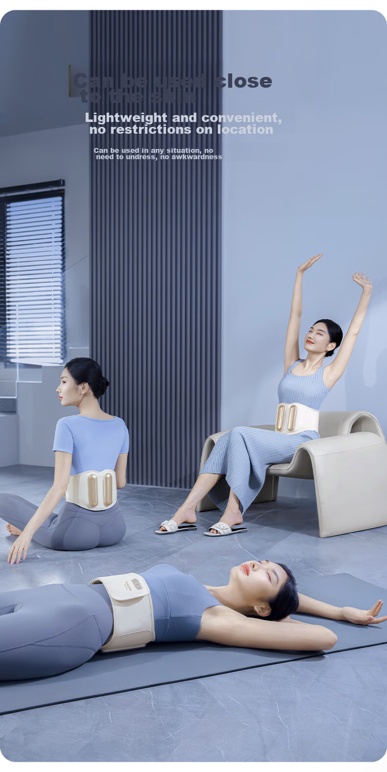 Breo Waist Massager [Y2 Premium Gift Box], Lumbar Support, Womb-Warming Belt, Abdominal Kneading Device, Physical Massage Airbag, Back Support, Hot Compress, Birthday Gift, Mid-Autumn Festival Gift for Parents 12