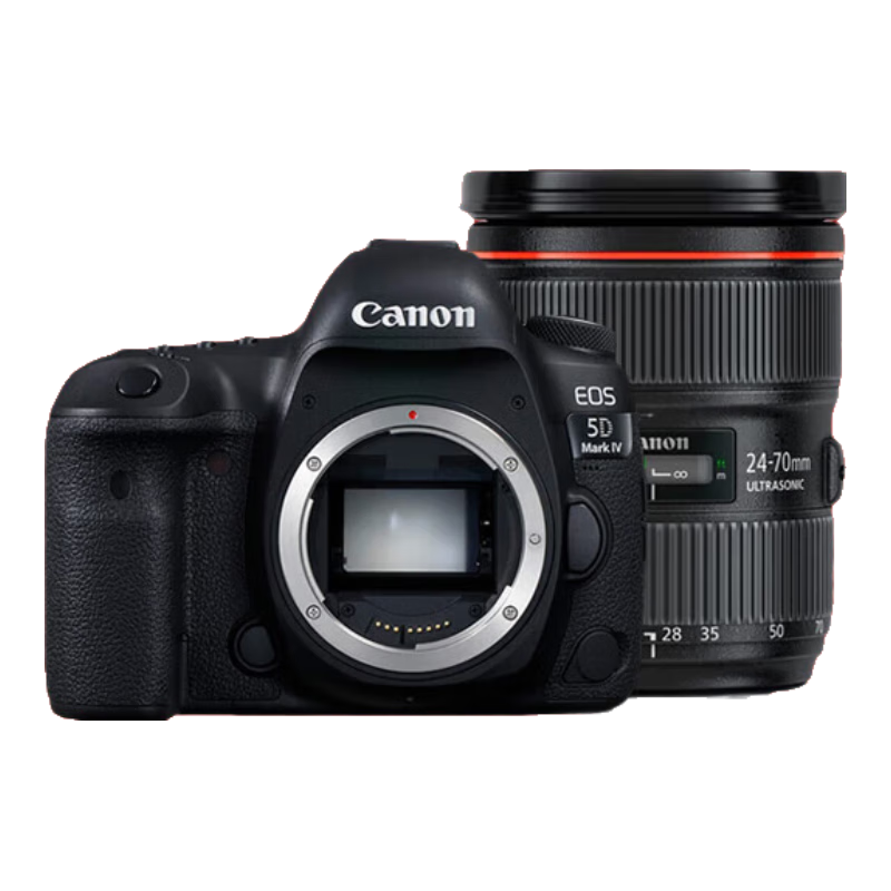 Canon EOS 5D Mark IV, Full-Frame Professional DSLR Camera, EF 24-70mm F/2.8L II USM Standard Zoom Lens, Travel And Leisure Kit