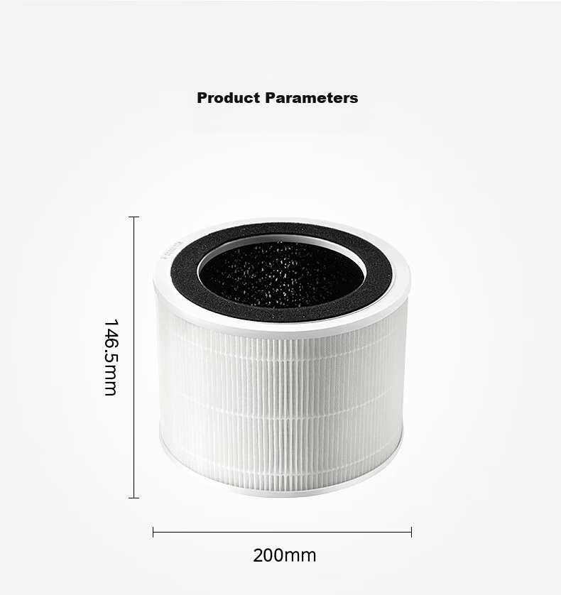 Midea [Original Genuine Product] Air Purifier Filter Cartridge, Formaldehyde Decomposition, Odor Removal, Particle Filtration Purifier L1Pro Original Filter Net FC-50F1 [Accessory] 7