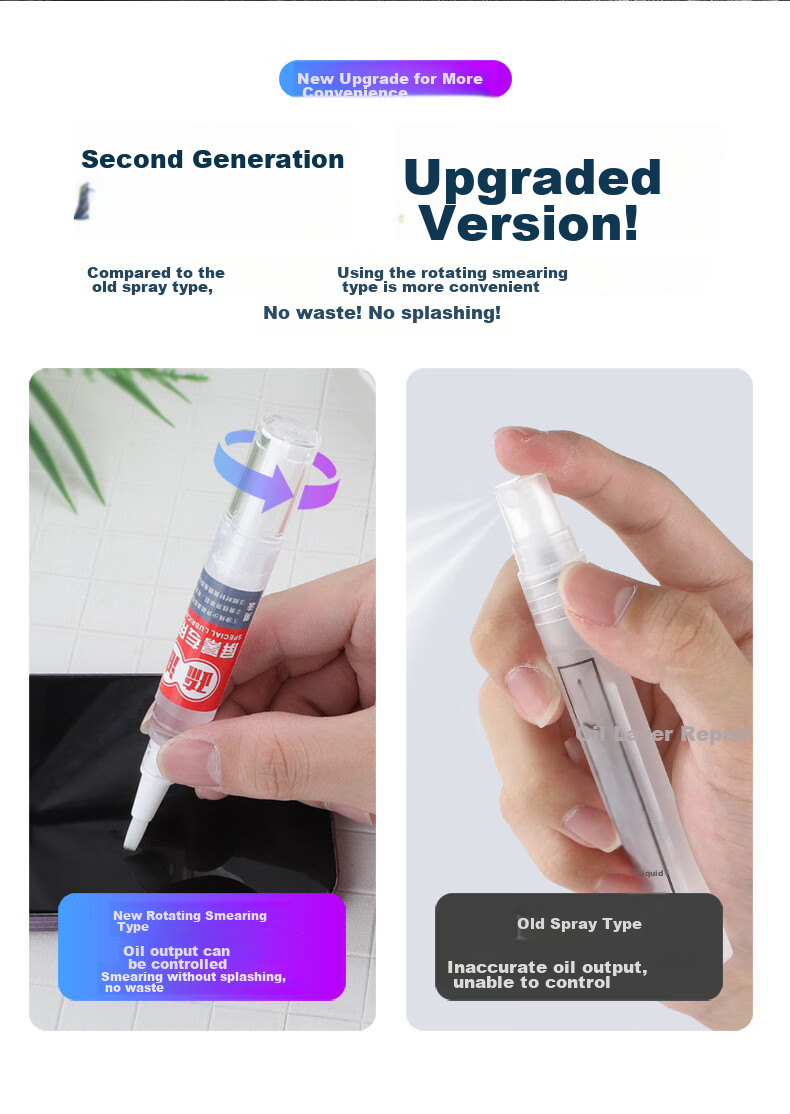 LinkStone Phone Screen Anti-Oil Layer Scratch Repair Liquid, Lubricant, No Baking Required, Anti-Dirt, Anti-Fingerprint, Oil Coating Film, Liquid Protective Film, Tablet Computer Tempered Glass Film, E-Sports Protection, Smooth Surface, 8mL 5