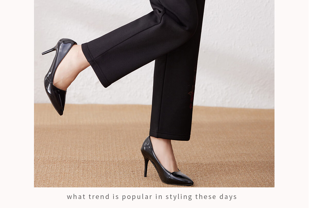 YUZHAOLIN Mom's Pants Spring And Autumn Casual Trousers Middle-Aged And Elderly Women's Straight-Leg Grandmother Pants Y23KK2624 9