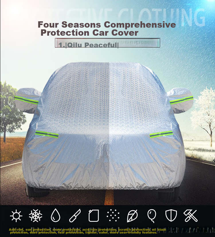 KOOLIFE Car Cover Full Vehicle Protection Suitable for Volkswagen Magotan, Toyota, Tesla Model 3/Y, Audi, Buick, BYD 8