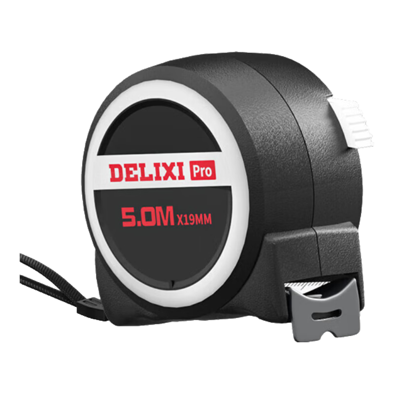 Delixi 5m Thickened Hardened Steel Tape Measure Household 3m Box Tape 10m Measuring Tape