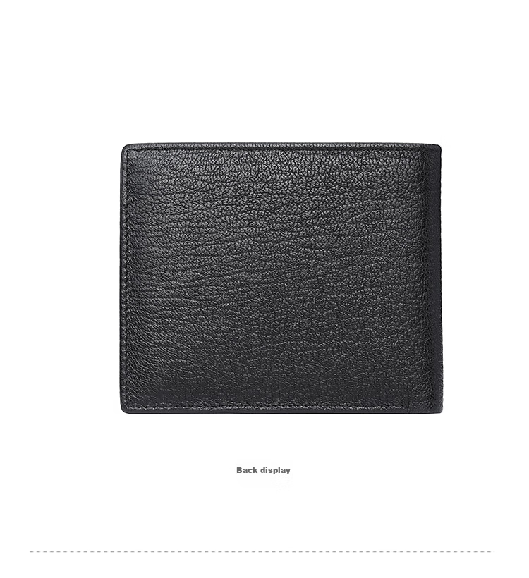 Goldlion Men's Wallet, Sheepskin Clasp, Short Bifold Billfold, Gift Box, Birthday Present 10