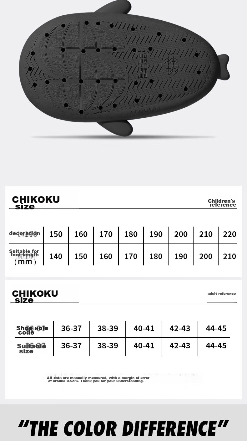 Chikoku Shark Slippers for Men And Women, Summer Indoor Thick-Soled EVA Non-Slip Couple Sandals, Suitable for Home Wear Or Outdoor Use 11