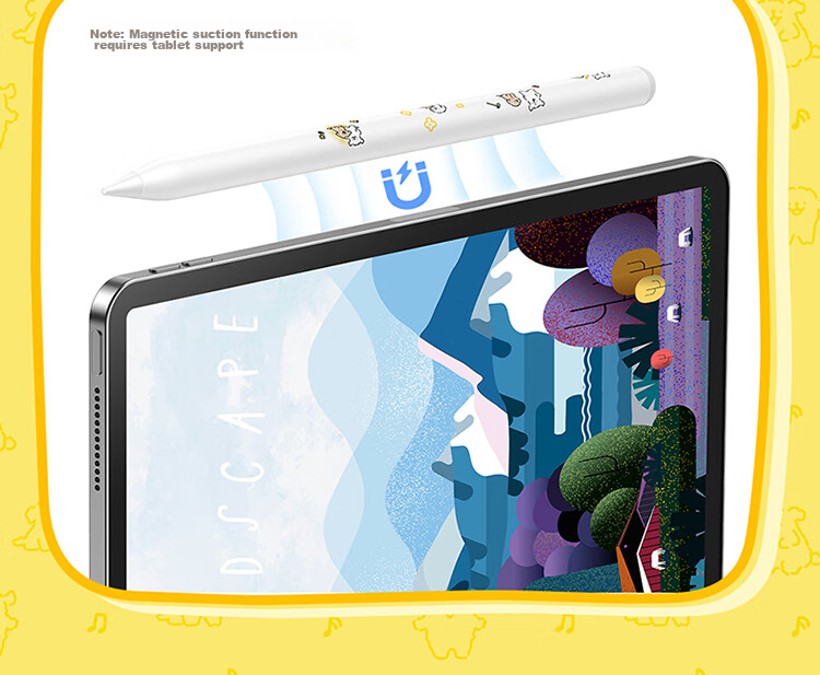 BASEUS Capacitive Stylus for IPad, Apple Pencil [Line Dog] Compatible with 2026 Pro/Air8/Mini/iPad11 Tablet Touch Screen Writing Pen Apple Pencil 9