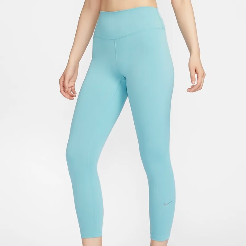 NIKE Women's Fitness Leggings, Spring And Autumn Tight Yoga Pants, Stretchy And Form-Fitting, FN3233-010, Black, Size S 15