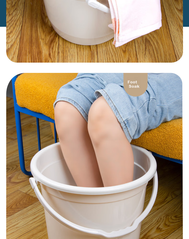 Bendi Car-Mounted Outdoor Water Storage Bucket, 10L Single Foldable Fishing Bucket, Travel Car Wash Household Portable Foot Soaking Bucket, Large Water Container 9