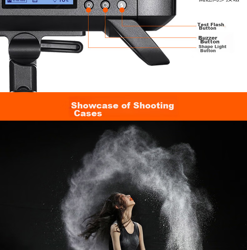 Godox AD400pro Portable Flash for Outdoor Photography with TTL Auto Metering, High-Speed Continuous Flash, And Portable Desig 17