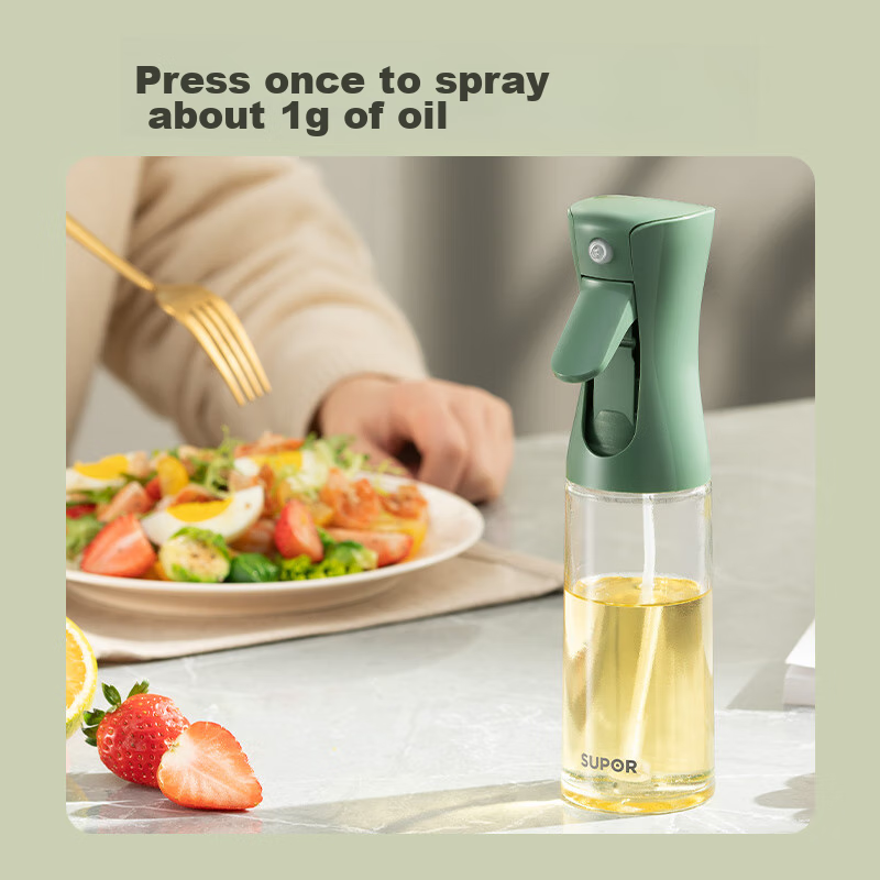 SUPOR Oil Sprayer Bottle, Seasoning Bottle, Oil Bottle, Quantitative Atomizing Oil Bottle, Oil Sauce Bottle, Cooking Wine Bottle KGF22AD10
