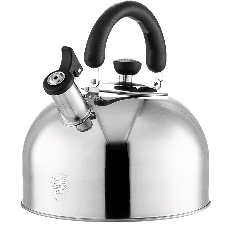 MAXCOOK Kettle, 304 Stainless Steel Whistling Kettle, 3L Thickened Sound-Making Zinc Alloy Spout, Compatible with Induction Cooker MCH5503