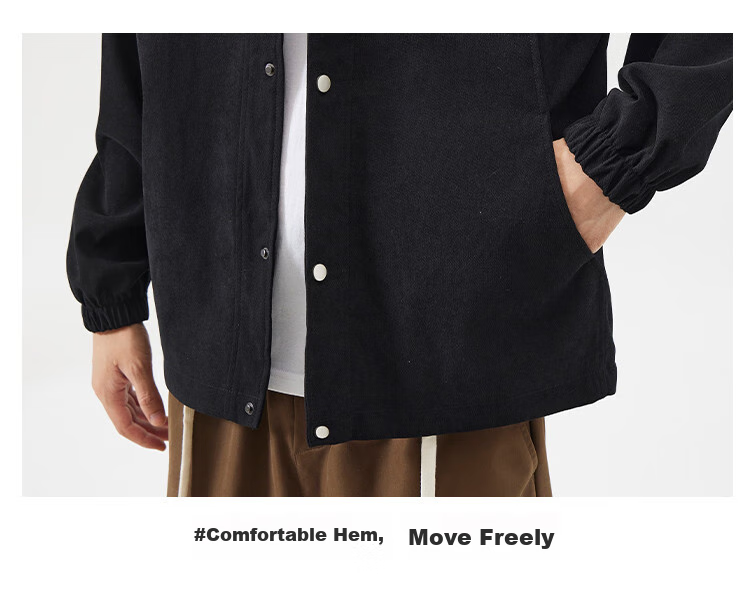 Yipintiancheng 2025 Spring Simple Trendy Jacket, Versatile Youth Men's Lapel Cardigan Coat for Me 15