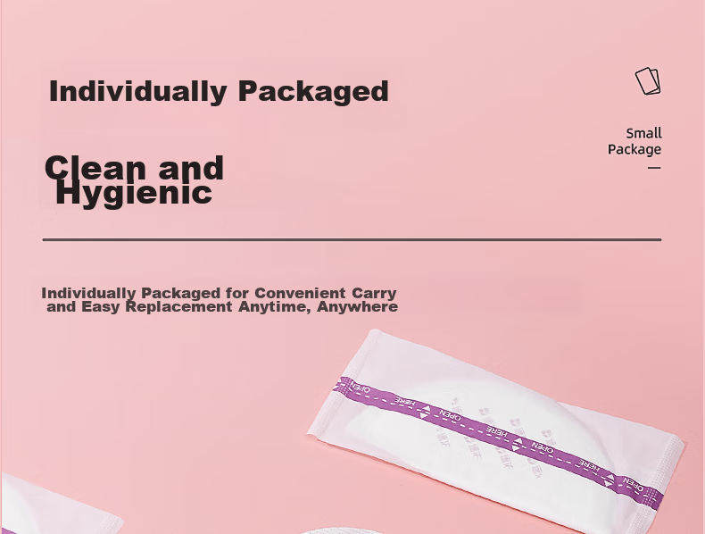 Deyou Disposable Breast Pads, 100 Pieces, Breathable Breast Pumps, Postpartum Milk Barrier Pads, Soft And Anti-Slip Nursing Pads 27