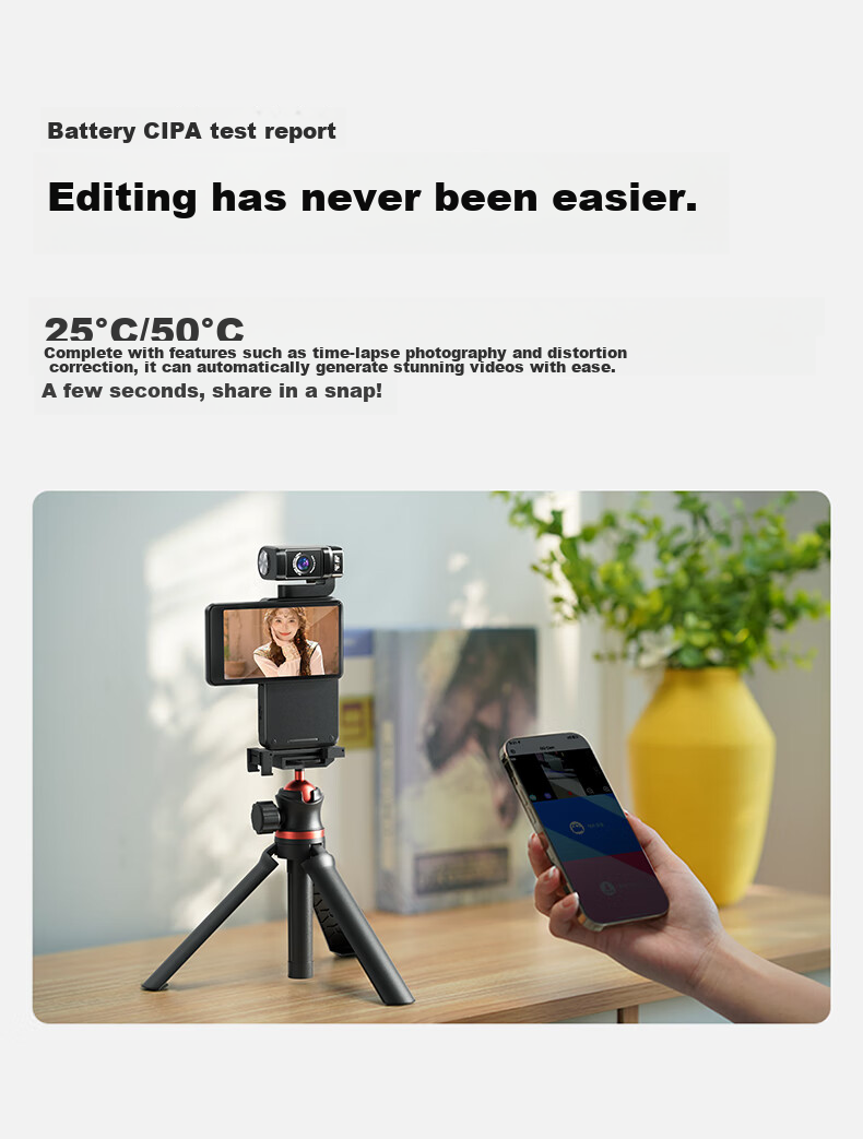 ORDRO [2026 Super Value] M3 5K Action Camera, 3.5-Inch Pocket3 Handheld Gimbal Camera, for Meetings, Vlogging, Travel, Cycling, Fishing, Portable And Personal Use 37