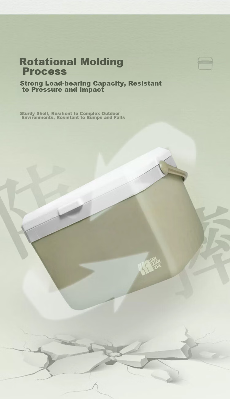 TAN XIAN ZHE Insulated Cooler Box, Outdoor Camping Large Capacity Refrigerator, Commercial Use for Street Vendors, Cold Storage Box, Car Ice Bucket 18