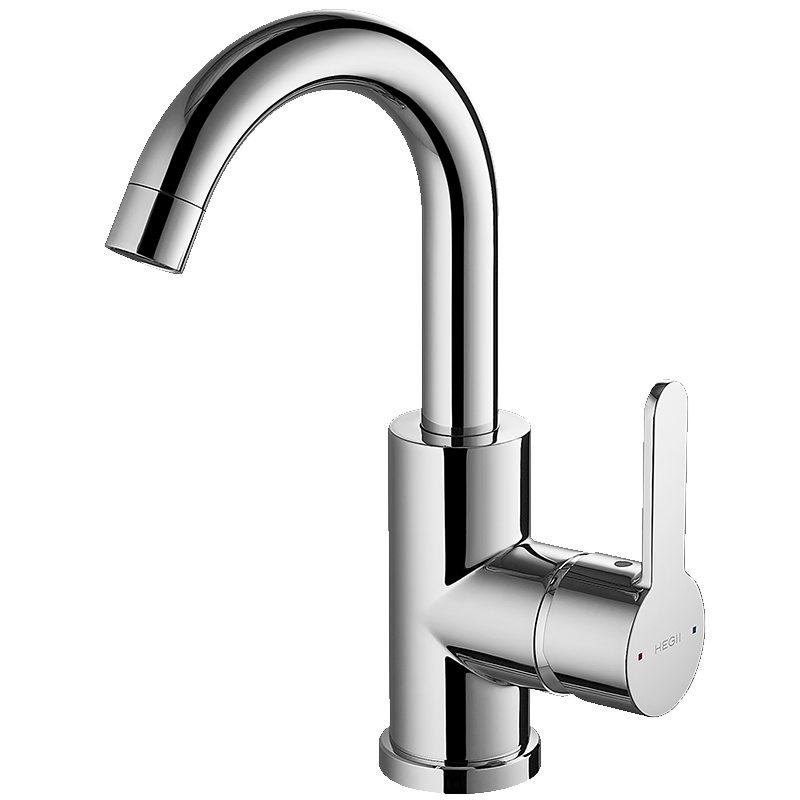 HEGII Basin Faucet, Rotatable Bathroom Sink Faucet for Healthy Hot And Cold Water Dispensing, High-Flow HMF928-111B