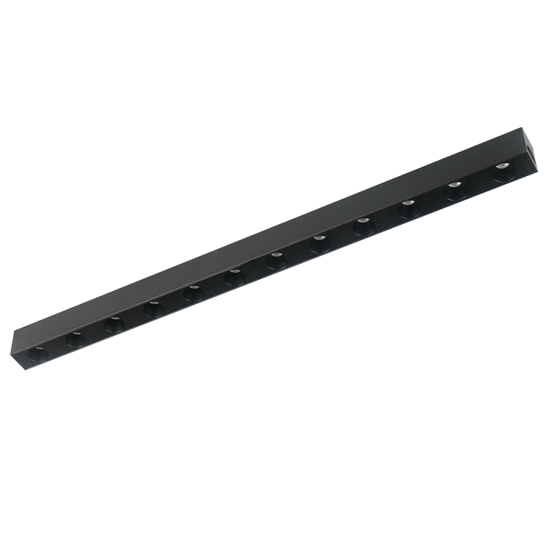 NVC Magnetic Track Light, Recessed LED Spotlight, Living Room Lighting without Main Light, 26W Warm White [Grid Light]