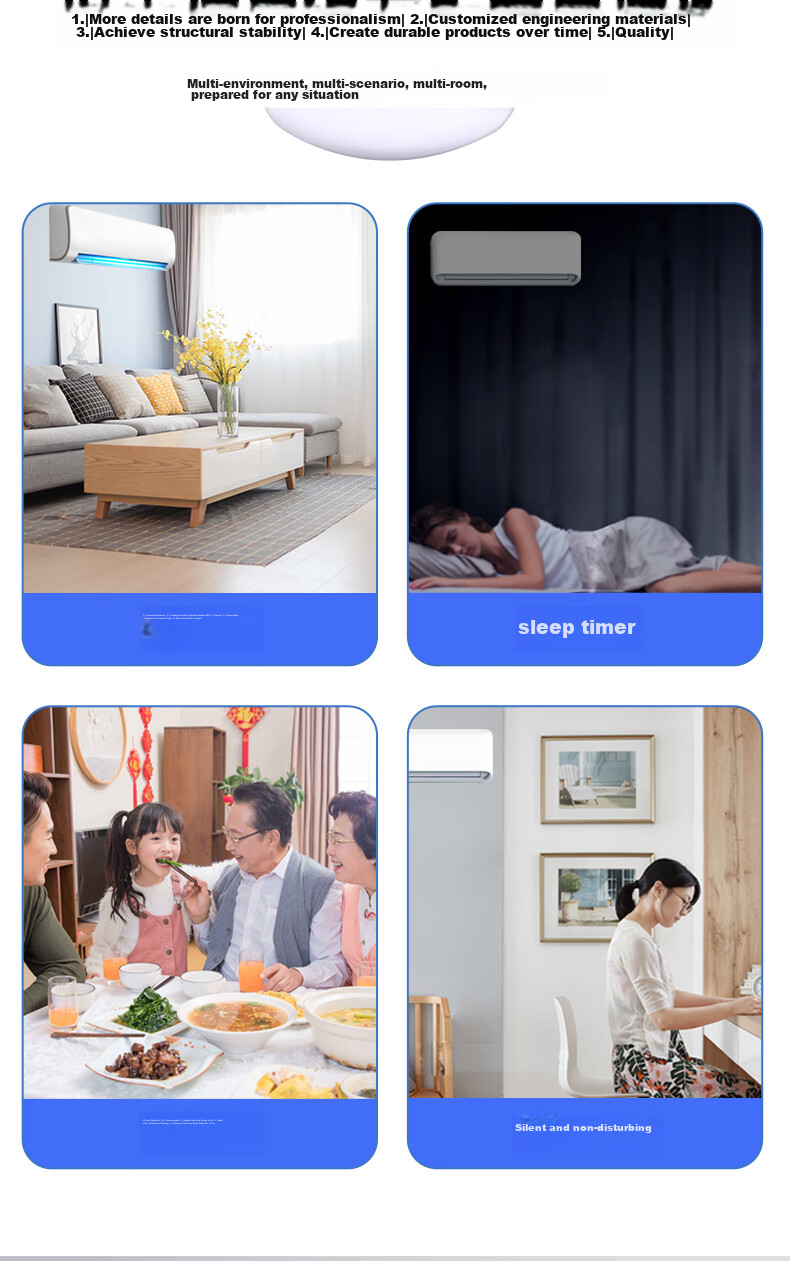 Accoona Universal Remote Control Compatible with Hisense Kelong Air Conditioners, Suitable for New Air Central Air Conditioning Wall-Mounted And Floor-Standing Inverter Units, Model RCH, RCK, KFR, Y26GW/35GW 13