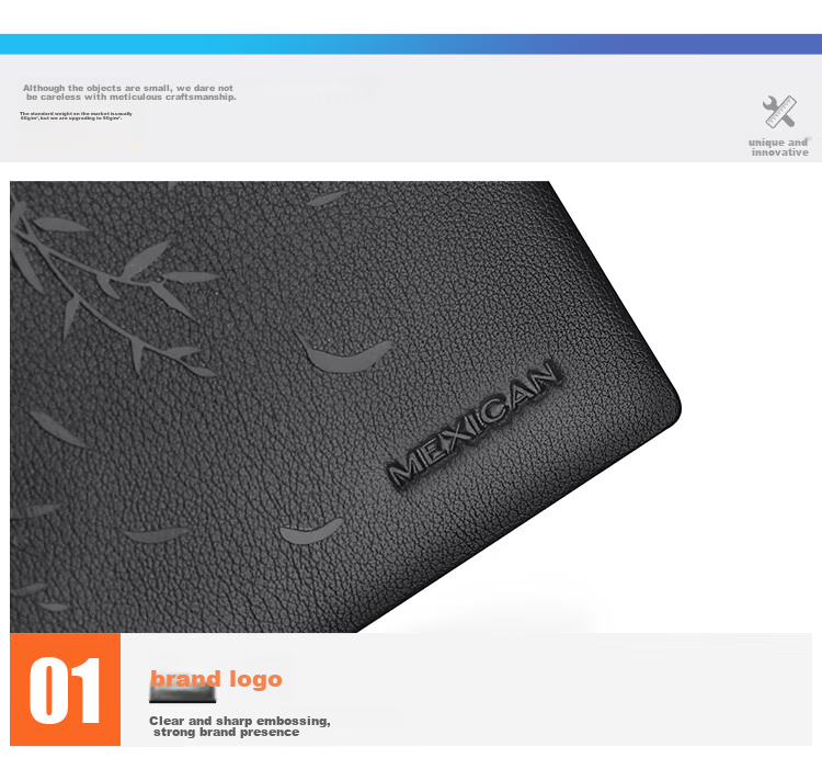 MEXICAN Men's Wallet, Short Style, Top-Grain Leather, Bifold, Silver Coin Purse, Multi-Card Slots, Birthday Gift for Me 15