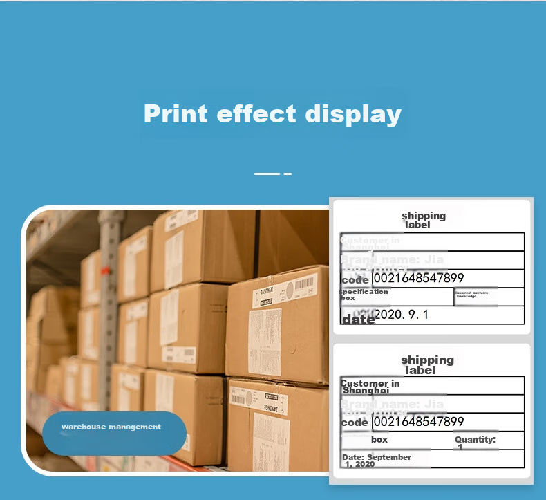 Gprinter GP-1124T Thermal Transfer Label Printer Computer USB/serial/parallel Version Jewelry Water Marking Warehouse Logistics Carbon Ribbon Printer 9