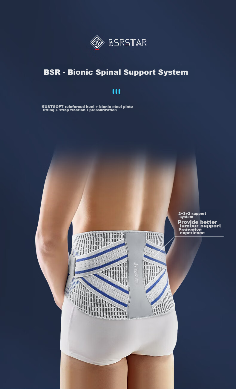 Bestray 5D Lumbar Support Belt for Herniated Discs, Medical-Grade Waist Brace for Women And Men, Back Support for Labor Injury 10