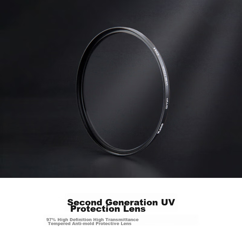Kase UV Filter, Second Generation, Kase 67mm UV Filter, Protective Filter, Multi-Layer Coated High Transparency Thin Frame UV Filter for DSLR And Mirrorless Camera Lenses, 67mm