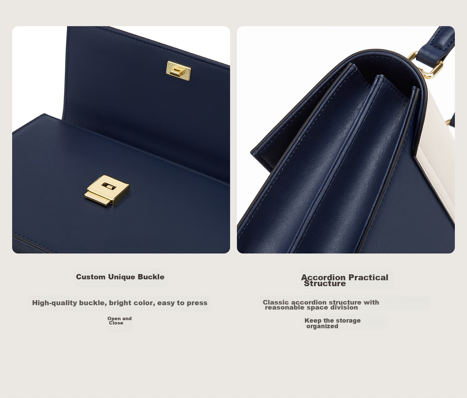 Cnoles Women's Handbag, Luxury Small Crossbody Tote Bag, High-End Practical Gift for Girlfriend on Valentine's Day 22