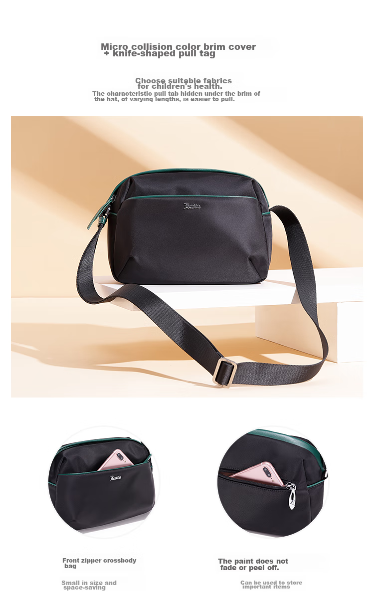 Laifu Women's Handbag, Fashionable Canvas Bag, Simple Casual Shoulder Bag, Oxford Cloth Crossbody Small Bag, Birthday Gift 7