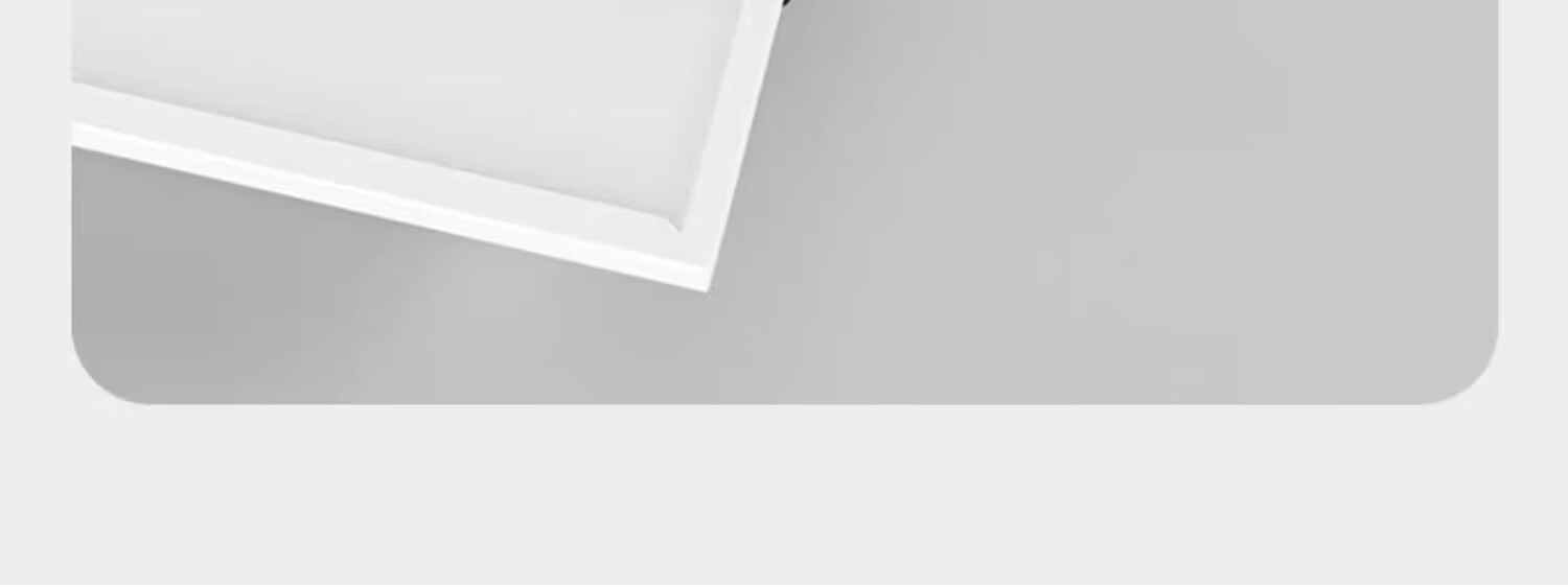Fanyao LED Panel Light Spring Clip Recessed Panel Kitchen Bathroom Gypsum Board Integrated Ceiling Light 36