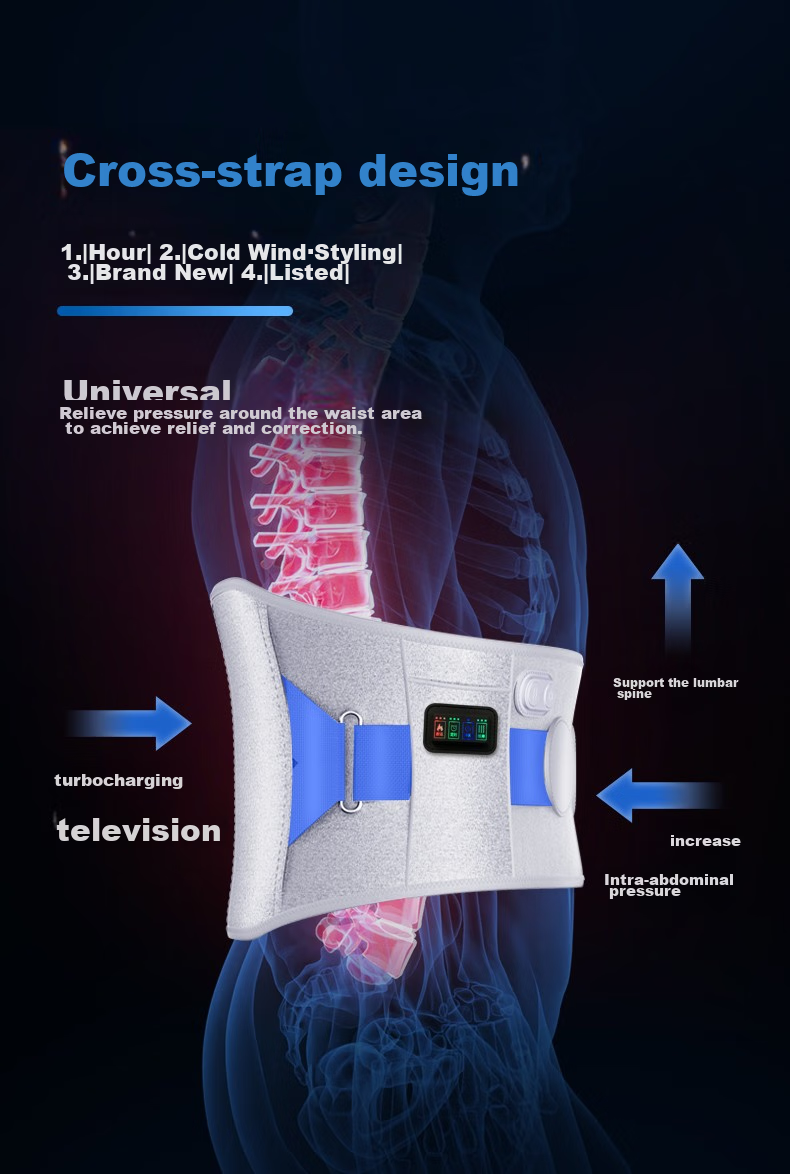 AUX Waist Massager HY11 (Gift Box), Warming Belt, Intelligent Heat Therapy Waist Support, Back Pain Relief Device, Massage Instrument, Mid-Autumn Festival Gift 8