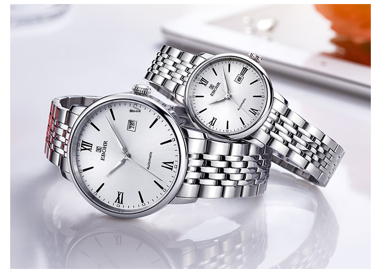 EBOHR Women's Master Series Watch, Exquisite Solid Mechanical Couple's Watch, Birthday And Holiday Gift, 36140121 7